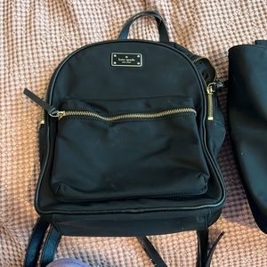 Black Kate Spade Backpack